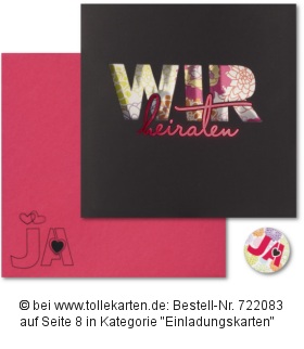 witzige Einladung zur Hochzeit Schöne Einladung Hochzeit mit Wir heiraten