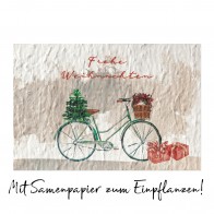 Weihnachtsliches Fahrrad -  55454