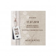Kreativ Save the date - 726501 4er Bogen