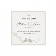 Mit Vögelchen im 4er Bogen - 726531