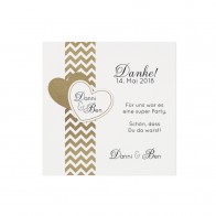 Goldenen Herzen Danksagung  - 726544