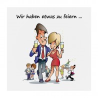 Comic Silberhochzeit - 786015MO-25