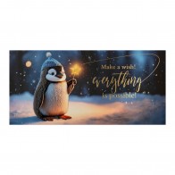 Süßer kleiner Pinguin mit Pudelmütze - 80518