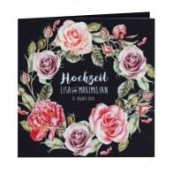 Blumenkranz inkl. Textdruck - 17H121