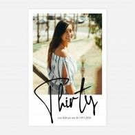 Schlicht mit Foto - MO1006-30