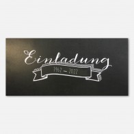 Schlichte Einladung - MO1012