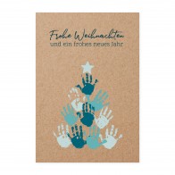 Hände in Form eines Weihnachtsbaumes - MO6031