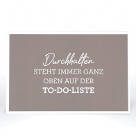 Corona Durchhalten! - MO7005