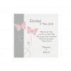 Rosa Schmetterling Danksagungskarte - 726530