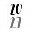 Schlichtes neues Jahr - MO6003