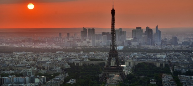 Paris bei Sonnenaufgang